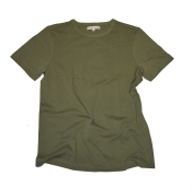 Merz b. Schwanen 1950er Rundhals T-Shirt, army L