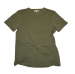 Merz b. Schwanen 1950er Rundhals T-Shirt, army L