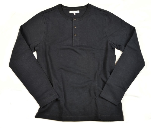 Merz b. Schwanen Longsleeve Henley charcoal