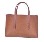 OBERWEIHER ORIGINAL Rindleder Tasche Tan