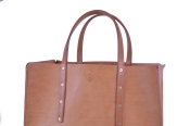 OBERWEIHER ORIGINAL Rindleder Tasche Tan