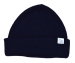 Merz b. Schwanen Beanie Merino Wolle Deep Black
