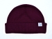 Merz b. Schwanen Beanie Merino Wolle Burgundy