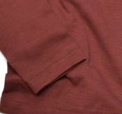Merz b. Schwanen Longsleeve Henley Burgundy