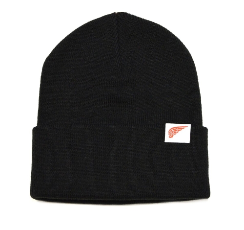 Red Wing Logo Knit Beanie Black
