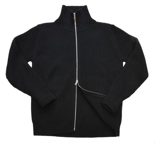 Andersen-Andersen Navy Full-Zip Black