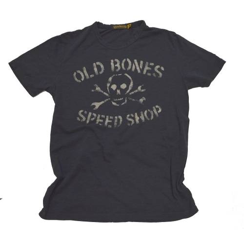 Johnson Motors  "Old Bones Speed Shop" Vintage Black