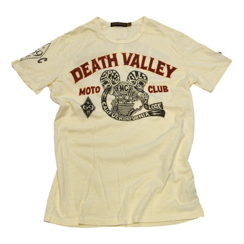 Johnson Motors  "Death Valley MC" Dirty White