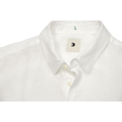 Delikatessen "Feel Good Shirt" white linen