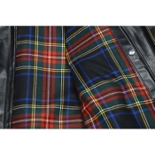 AERO "Highwayman" Black Horsehide Black Stewart Tartan