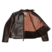 AERO "Highwayman" Quilted Red Rayon