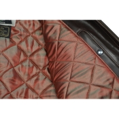 AERO "Highwayman" Quilted Red Rayon