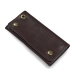 Croots Vintage Leather Worker Wallet Dark Brown