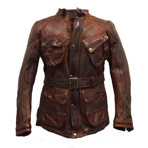 Thedi Leathers "Long Jacket" brown