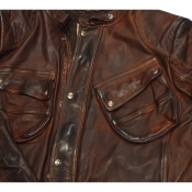 Thedi Leathers "Long Jacket" brown