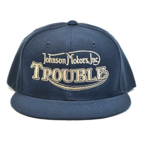 Johnson Motors Cap "Trouble" Navy