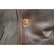 Aero Leather Moonshiner Jacket Lanark Tartan 42"