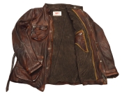 Thedi Leathers "Long Jacket" brown L