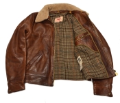 Thedi Leathers "Brown Cowhide Jacket" S