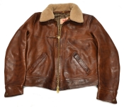 Thedi Leathers "Brown Cowhide Jacket" S