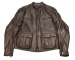 ROKKER "Goodwood Leather Jacket" Brown XXL