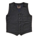 Pike Brothers "1937 Roamer Vest Elephant Skin", black L