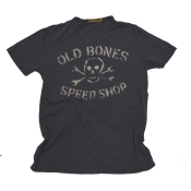 Johnson Motors  "Old Bones Speed Shop" Vintage Black Gr. M