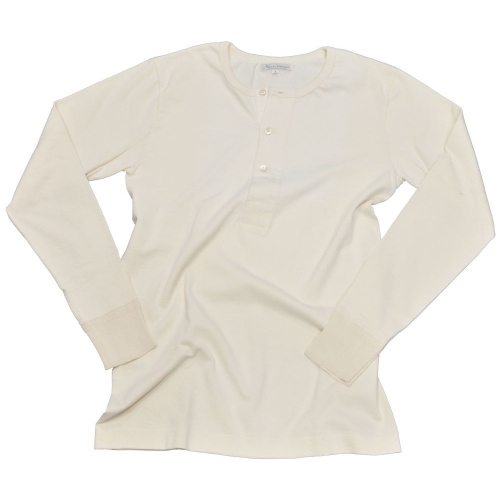 Merz b. Schwanen, Knopfleistenhemd, 1/1 Arm 2-fädig, natur XL