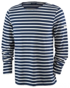 Saint James "Minquiers Moderne", marine/ecru XXL