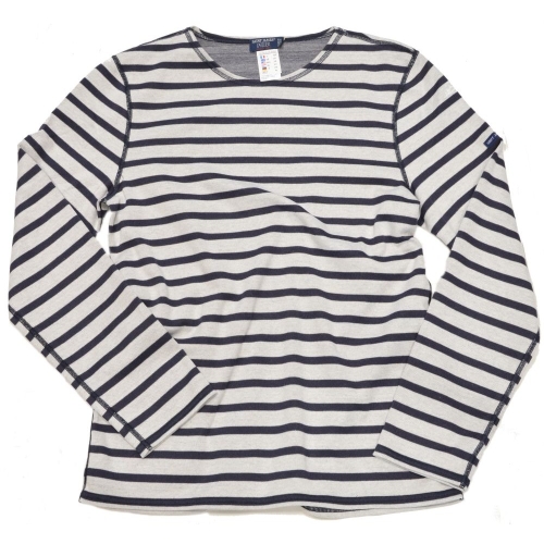 Saint James "Guirec", ecume/navy XL