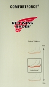 Red Wing "Insole Comfort Force" Fußbett M (für US Schuhgröße 7 - 8,5)