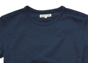 Merz b. Schwanen T-Shirt Pima-Baumwolle denim blue M
