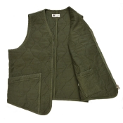 Tellason Quilted Gilet Olive