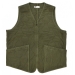 Tellason Quilted Gilet Olive XXL